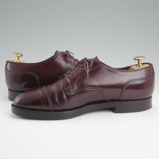 ★オールデン 6.5E【定価￥184,800-★コードバン仕様/2160/アバディーンラスト】ストレートチップ/赤茶/メンズ/ALDEN★l373