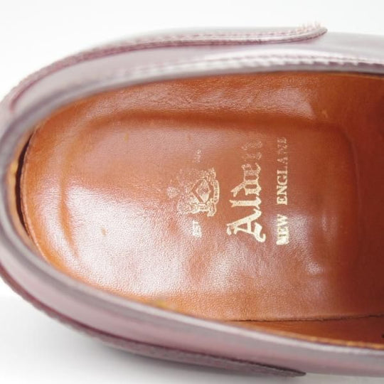 ★オールデン 6.5E【定価￥184,800-★コードバン仕様/2160/アバディーンラスト】ストレートチップ/赤茶/メンズ/ALDEN★l373