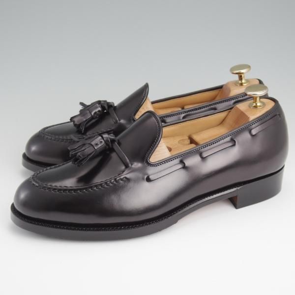 ジョーワークス SIZE 6【コードバン仕様/タッセルローファー/黒