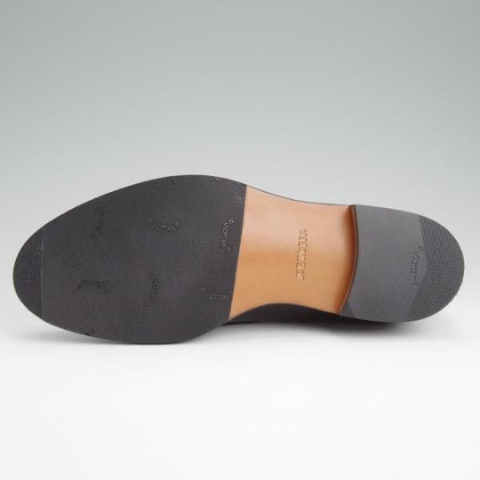 未使用★(台東区)ジョーワークス SIZE 6【注文価格￥184,800〜★コードバン仕様/タッセルローファー】黒/メンズ/JOE WORKS★l376