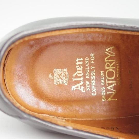 極上★オールデン 8D【現行定価20万円以上★コードバン仕様/(新潟)ナトリヤ別注】アバディーンラスト/1655/モンクストラップ/黒/ALDEN★l377