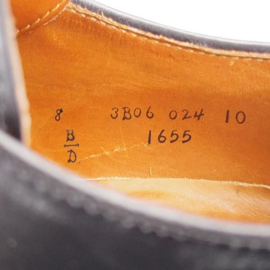 極上★オールデン 8D【現行定価20万円以上★コードバン仕様/(新潟)ナトリヤ別注】アバディーンラスト/1655/モンクストラップ/黒/ALDEN★l377