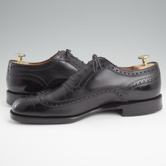 ★チャーチ 8F【貴重★旧チャーチ/125周年記念モデル/(独)カールフロイデンベルグ社のボックスカーフ】WILLIAM/黒/Church's★l378