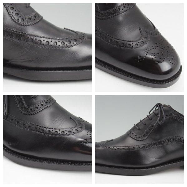 ★チャーチ 8F【貴重★旧チャーチ/125周年記念モデル/(独)カールフロイデンベルグ社のボックスカーフ】WILLIAM/黒/Church's★l378