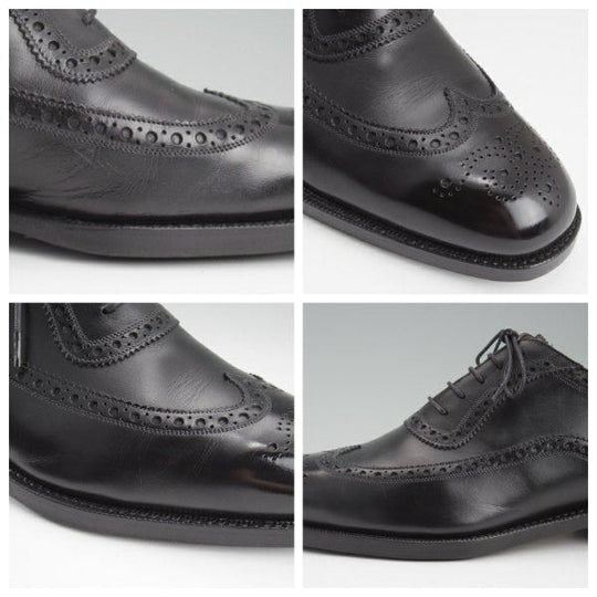 ★チャーチ 8F【貴重★旧チャーチ/125周年記念モデル/(独)カールフロイデンベルグ社のボックスカーフ】WILLIAM/黒/Church's★l378