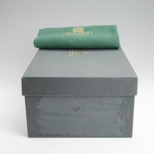 美品★クロケット&ジョーンズ 7.5E【定価￥110,000-★BOSTON 2/ボストン】コインローファー/シボ革/濃茶/Crockett&Jones★l391