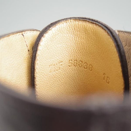 極美品★パラブーツ SIZE 7.5【モデル定価￥104,500-★ESTNATION別注/シュリンクレザー仕様のBEAULIEU】ボーリュー/黒/Paraboot★l393