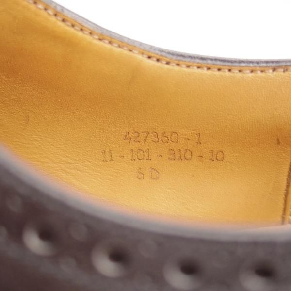 極上★J.M.ウエストン 6D【定価￥148,500-★310/セミブローグ】11ラスト/ボックスカーフ/黒/メンズ/Weston/ウェストン★l394