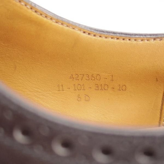 極上★J.M.ウエストン 6D【定価￥148,500-★310/セミブローグ】11ラスト/ボックスカーフ/黒/メンズ/Weston/ウェストン★l394