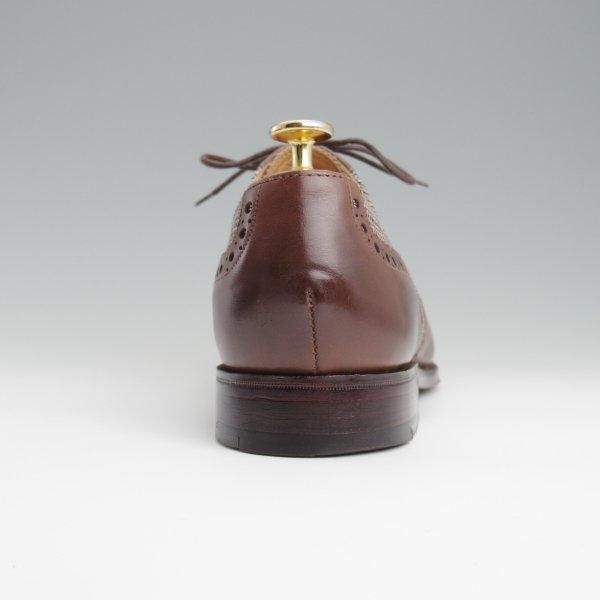 極上★(英)アルフレッド・サージェント UK8.5/US9E【貴重★ブルックスブラザーズ別注/Peal&co】フルブローグ/87ラスト/濃茶/メンズ★l395