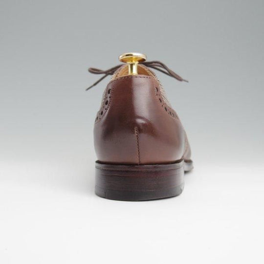極上★(英)アルフレッド・サージェント UK8.5/US9E【貴重★ブルックスブラザーズ別注/Peal&co】フルブローグ/87ラスト/濃茶/メンズ★l395