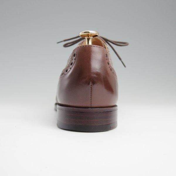 極上★(英)アルフレッド・サージェント UK8.5/US9E【貴重★ブルックスブラザーズ別注/Peal&co】フルブローグ/87ラスト/濃茶/メンズ★l395