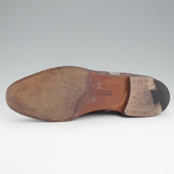 極上★(英)アルフレッド・サージェント UK8.5/US9E【貴重★ブルックスブラザーズ別注/Peal&co】フルブローグ/87ラスト/濃茶/メンズ★l395
