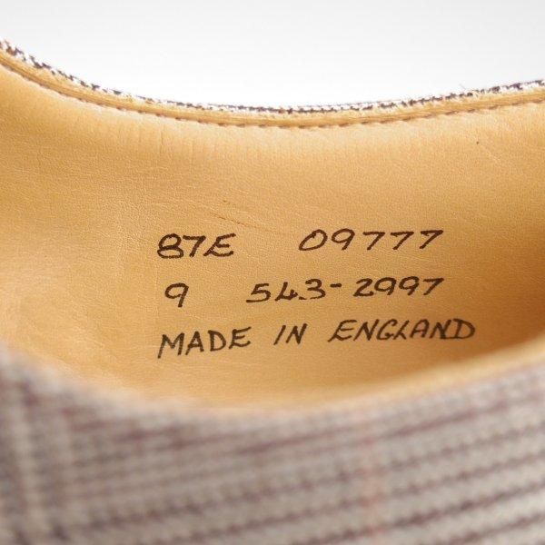 極上★(英)アルフレッド・サージェント UK8.5/US9E【貴重★ブルックスブラザーズ別注/Peal&co】フルブローグ/87ラスト/濃茶/メンズ★l395