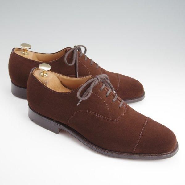 極美品★チャーチ 70F/UK7【貴重★100ラスト/CONSUL/(英)C.F.ステッド社のスーパーバック】コンサル/ストレートチップ/Church's★l397