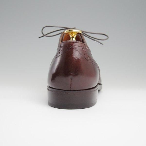 ★(仏)Corthay/コルテ SIZE 8【定価￥225,500-★BUCY/クォーターブローグ】濃茶/カーフ/メンズ★l402