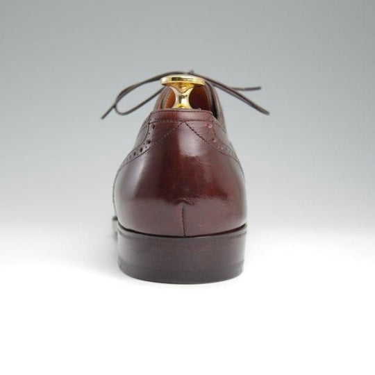★(仏)Corthay/コルテ SIZE 8【定価￥225,500-★BUCY/クォーターブローグ】濃茶/カーフ/メンズ★l402