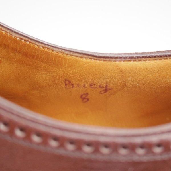 ★(仏)Corthay/コルテ SIZE 8【定価￥225,500-★BUCY/クォーターブローグ】濃茶/カーフ/メンズ★l402
