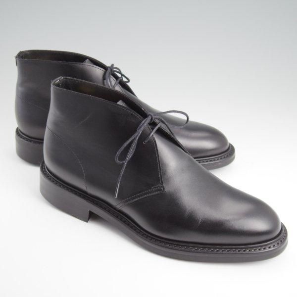 未使用★(英)チーニー 6.5F【定価￥82,500-★ダイナイトソール仕様/CROWFIELD R】1886ラスト/チャッカブーツ/カーフ/黒/CHEANEY★l407