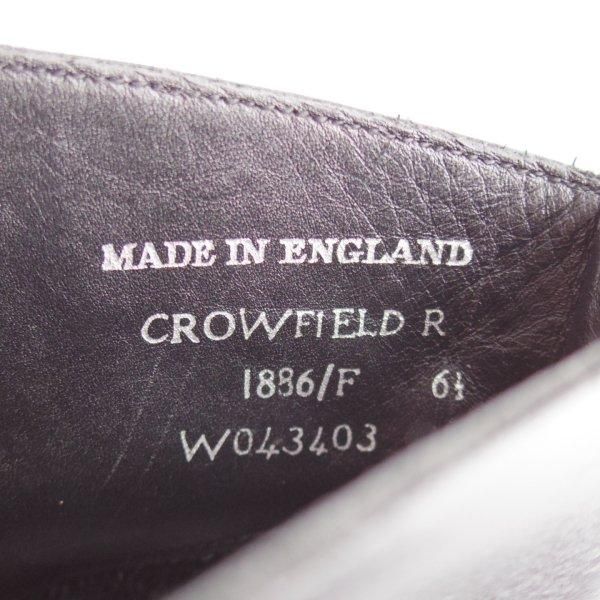 未使用★(英)チーニー 6.5F【定価￥82,500-★ダイナイトソール仕様/CROWFIELD R】1886ラスト/チャッカブーツ/カーフ/黒/CHEANEY★l407