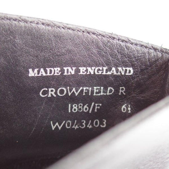 未使用★(英)チーニー 6.5F【定価￥82,500-★ダイナイトソール仕様/CROWFIELD R】1886ラスト/チャッカブーツ/カーフ/黒/CHEANEY★l407
