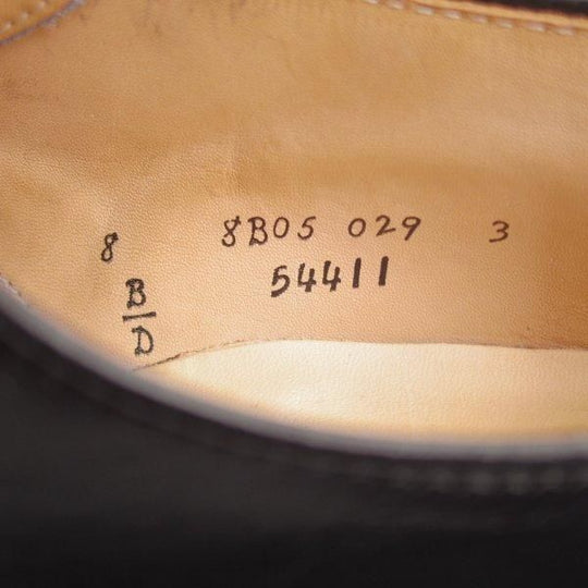 美品★オールデン 8D【定価￥130,900-★モディファイドラスト/Vチップ】54411/カーフ/黒/メンズ/ALDEN★l408