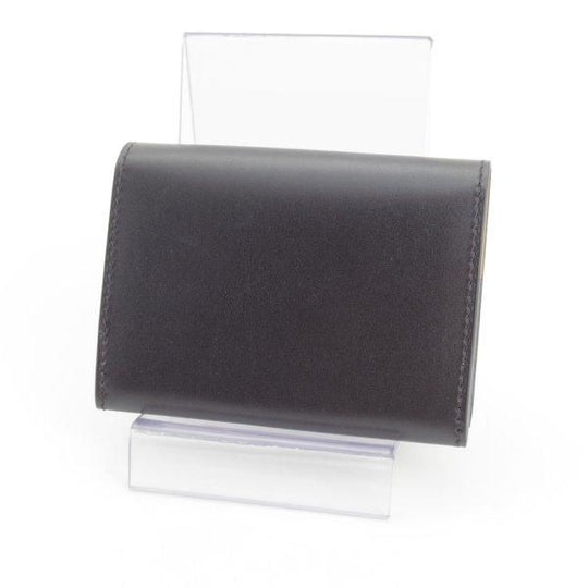 未使用★ジョンロブ 名刺入れ【★ヨーロッパ向け名刺サイズのビジネスカードホルダー】カードケース/黒/メンズ/JOHN LOBB★l410