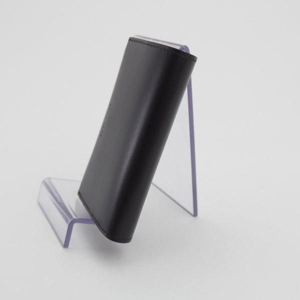 未使用★ジョンロブ 名刺入れ【★ヨーロッパ向け名刺サイズのビジネスカードホルダー】カードケース/黒/メンズ/JOHN LOBB★l410