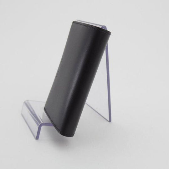 未使用★ジョンロブ 名刺入れ【★ヨーロッパ向け名刺サイズのビジネスカードホルダー】カードケース/黒/メンズ/JOHN LOBB★l410