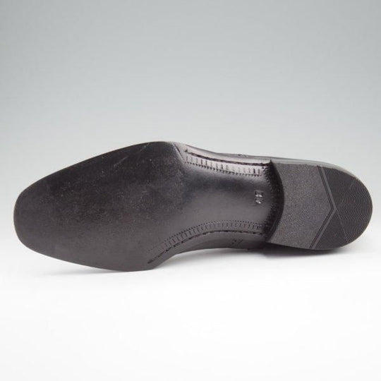 極上★(伊)BONORA/ボノーラ SIZE 42【貴重★サイドジップブーツ/黒】シボ革/メンズ★l413