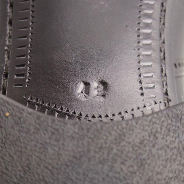 極上★(伊)BONORA/ボノーラ SIZE 42【貴重★サイドジップブーツ/黒】シボ革/メンズ★l413