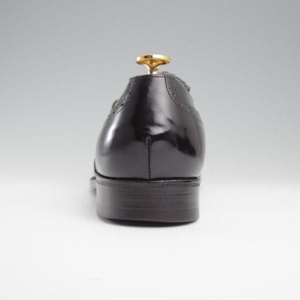 ★チャーチ 75F/UK7.5【旧チャーチ★ブックバインダーカーフ/Stafford】3都市ロゴ/69Rラスト/キルトモンク/黒/メンズ/Church's★l417