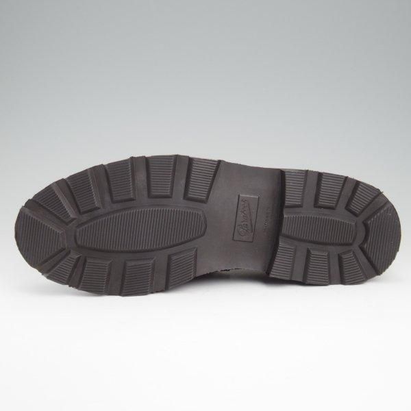 極美品★パラブーツ SIZE 8【定価￥94,600-★ランス/REIMS】ノアール/NOIR/コインローファー/リスレザー/黒/メンズ/Paraboot★l419