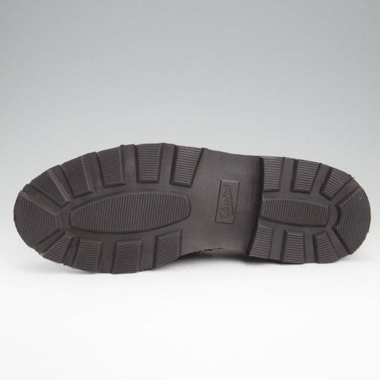 極美品★パラブーツ SIZE 8【定価￥94,600-★ランス/REIMS】ノアール/NOIR/コインローファー/リスレザー/黒/メンズ/Paraboot★l419