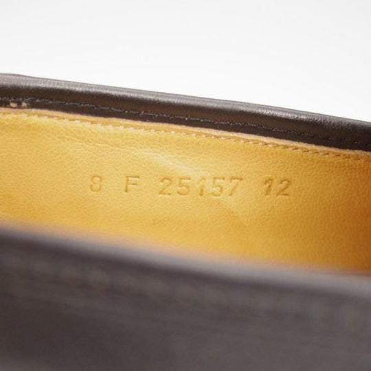 極美品★パラブーツ SIZE 8【定価￥94,600-★ランス/REIMS】ノアール/NOIR/コインローファー/リスレザー/黒/メンズ/Paraboot★l419