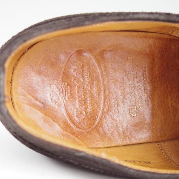 極上★チャーチ 80F/UK8【旧チャーチ★HICKSTEAD/ヒックステッド】84ラスト/3都市ロゴ/フルブローグ/スエード/黒/メンズ/Church's★l420