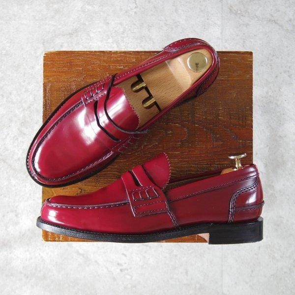 極美品★チャーチ 60G/UK6【定価￥139,700-★コインローファー/TUNBRIDGE】126ラスト/ポリッシュドバインダーカーフ/Church's★l425