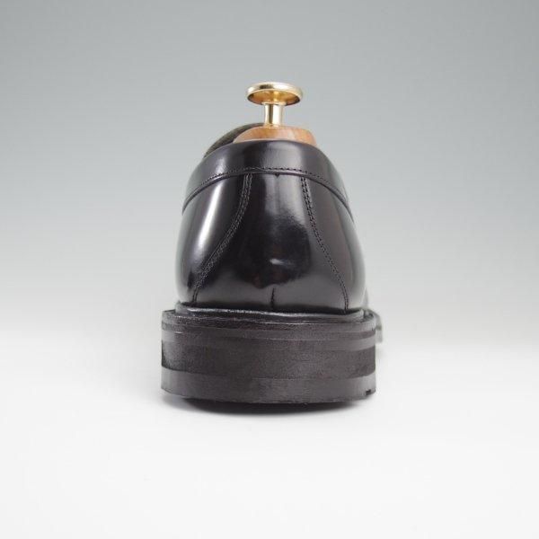 極美品★チャーチ 85F/UK8.5【現行5都市ロゴ★CAPSTONE 2/コインローファー】126ラスト/ポリッシュドバインダーカーフ/黒/Church's★l426