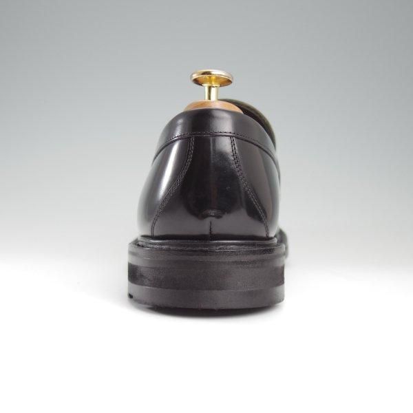 極美品★チャーチ 85F/UK8.5【現行5都市ロゴ★CAPSTONE 2/コインローファー】126ラスト/ポリッシュドバインダーカーフ/黒/Church's★l426