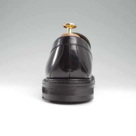 極美品★チャーチ 85F/UK8.5【現行5都市ロゴ★CAPSTONE 2/コインローファー】126ラスト/ポリッシュドバインダーカーフ/黒/Church's★l426