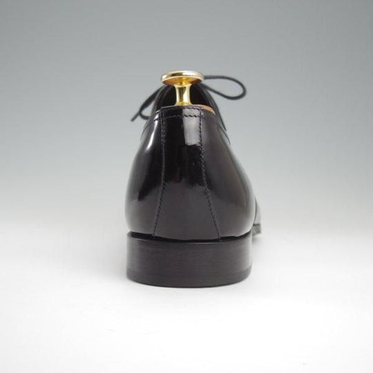 極美品★ジョンロブ 8.5E【貴重★CALISTO/カリスト/8695ラスト】プレーントゥ/パテントレザー/黒/メンズ/JOHN LOBB★l427