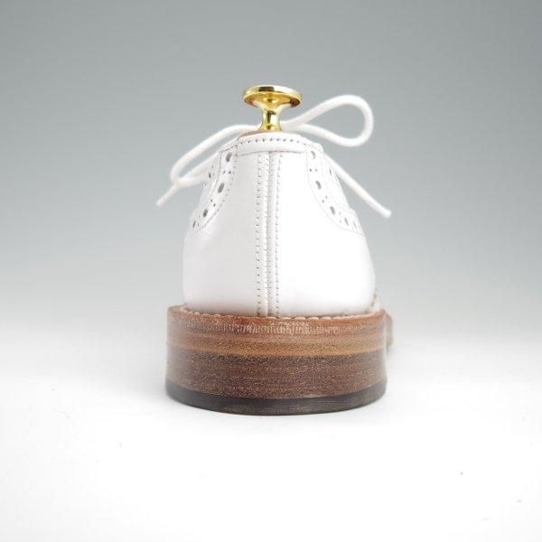 未使用★トリッカーズ SIZE 7.5【定価￥121,000-★BOURTON/バートン】M5633/カントリーシューズ/白/ホワイト/メンズ/Tricker's★l429
