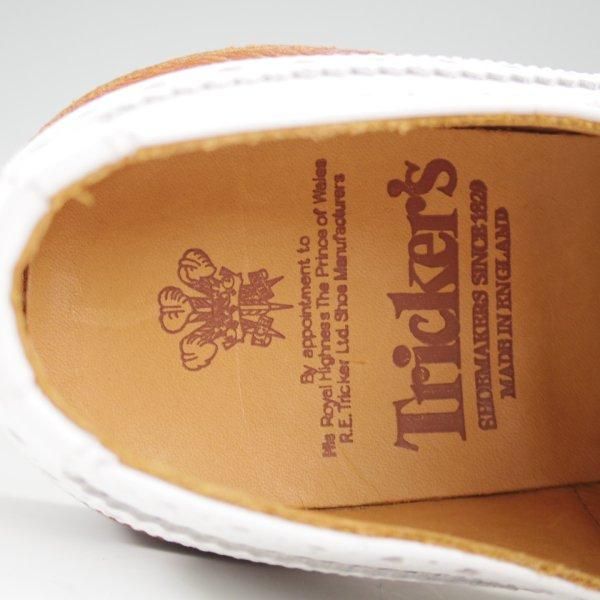 【未使用】トリッカーズ Tricker's M5636 サイズ7.5（プー12） カジュアルシューズ | M5636 WOODSTOCK / BLACK CALF (DAINITE