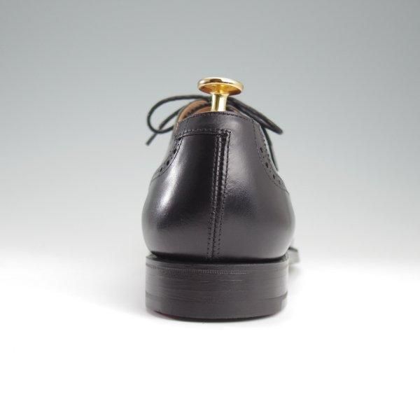 未使用★クロケット&ジョーンズ UK8.5/US9D【貴重★ブルックスブラザーズ別注/Peal&co】フルブローグ/カーフ/黒/Crockett&Jones★l431