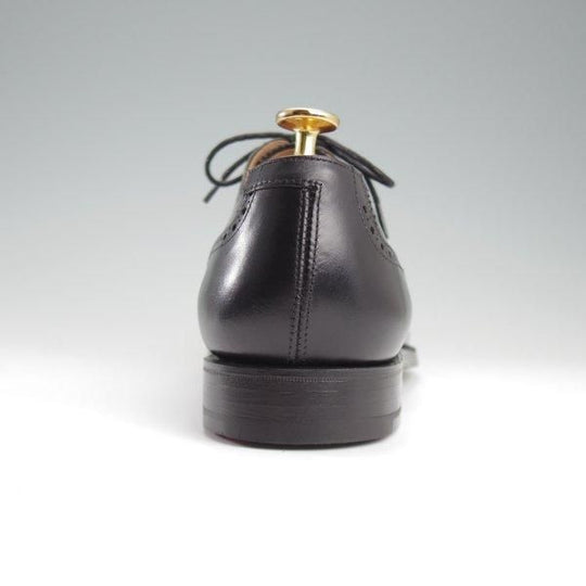 未使用★クロケット&ジョーンズ UK8.5/US9D【貴重★ブルックスブラザーズ別注/Peal&co】フルブローグ/カーフ/黒/Crockett&Jones★l431