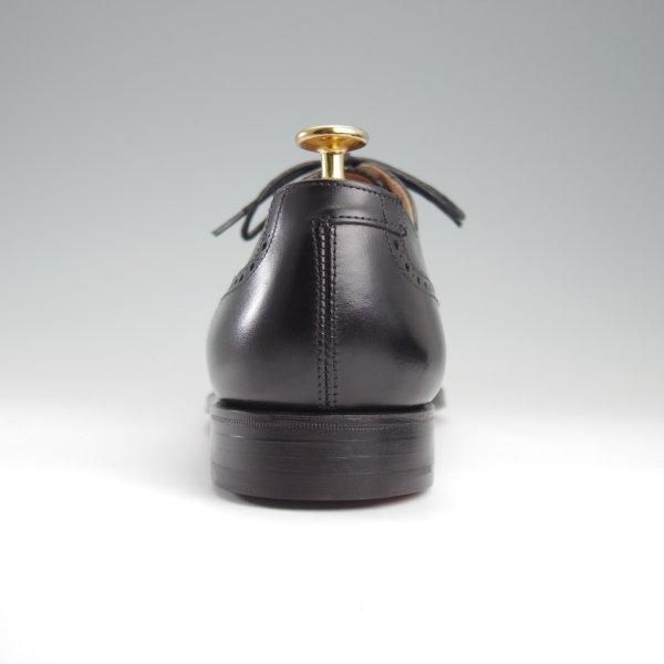 未使用★クロケット&ジョーンズ UK8.5/US9D【貴重★ブルックスブラザーズ別注/Peal&co】フルブローグ/カーフ/黒/Crockett&Jones★l431