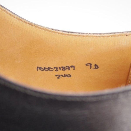 未使用★クロケット&ジョーンズ UK8.5/US9D【貴重★ブルックスブラザーズ別注/Peal&co】フルブローグ/カーフ/黒/Crockett&Jones★l431