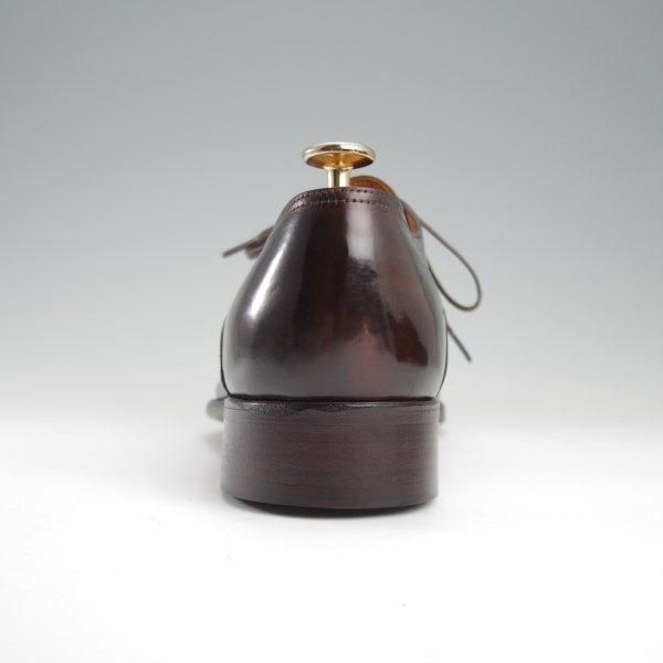 極美品★ジョンロブ 7E【ミュージアムカーフ風パティーヌ★ASCOT/オックスフォードシューズ】1105ラスト/濃茶/メンズ/JOHN LOBB★l433