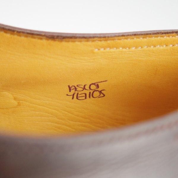 極美品★ジョンロブ 7E【ミュージアムカーフ風パティーヌ★ASCOT/オックスフォードシューズ】1105ラスト/濃茶/メンズ/JOHN LOBB★l433