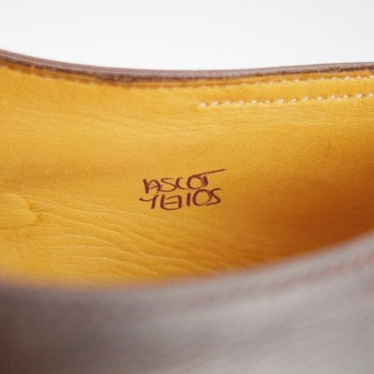 極美品★ジョンロブ 7E【ミュージアムカーフ風パティーヌ★ASCOT/オックスフォードシューズ】1105ラスト/濃茶/メンズ/JOHN LOBB★l433